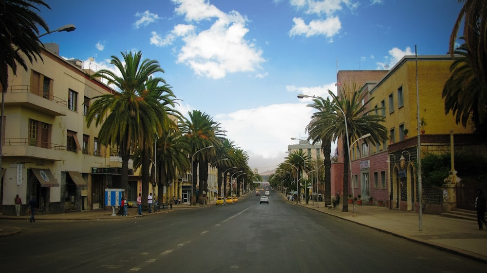 Central streets of Asmara Eritrea min